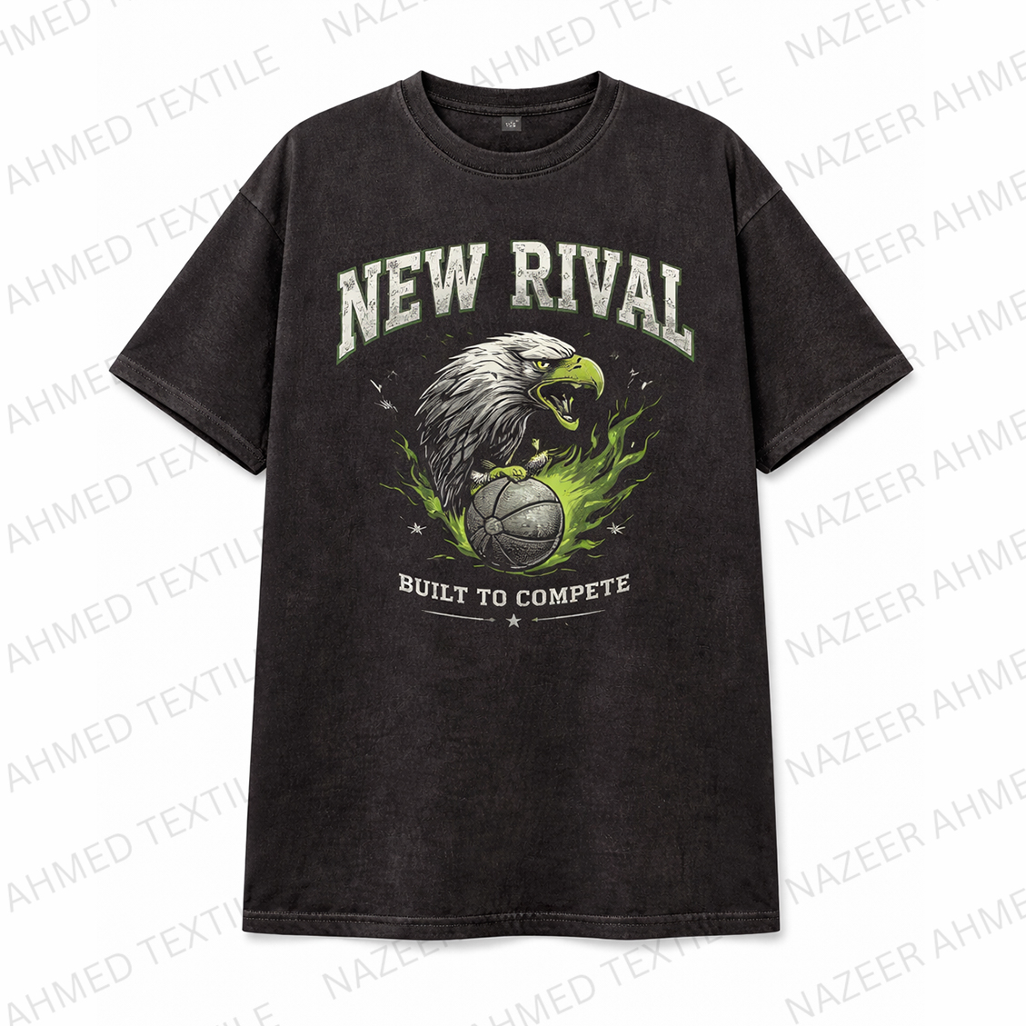 Oversized Streetwear T-Shirt – Vintage Washed