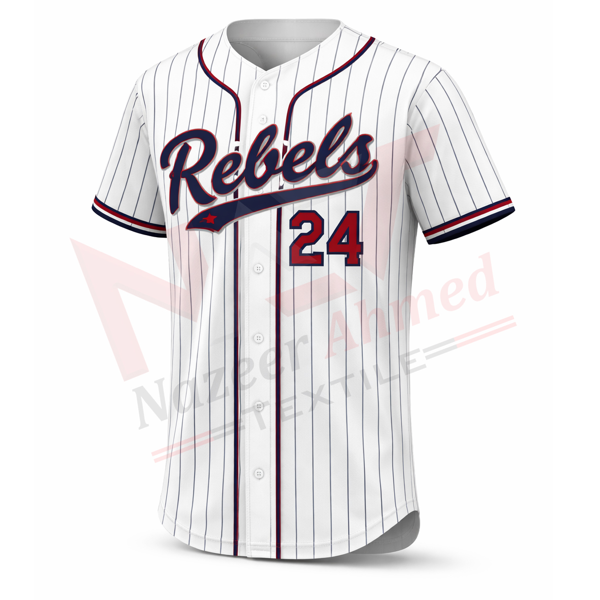 pinstripe baseball jersey 
