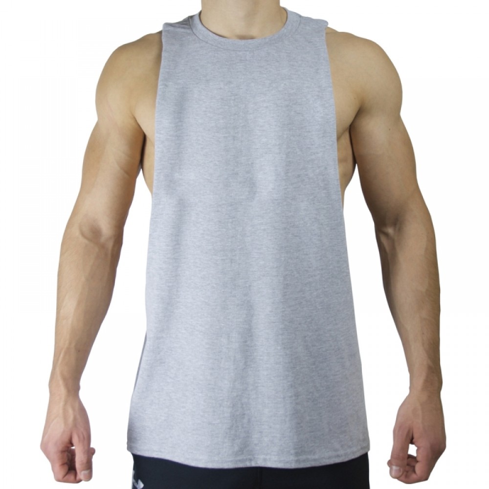 Custom Fitness Deep Cut Tank Singlet